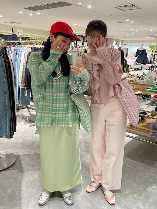 セール】シアーラメクルーLS 143395（Tシャツ/カットソー）｜LOWRYS