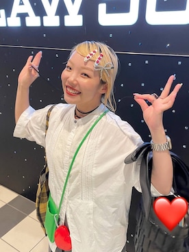 「アイテム（ヘアピン）」を使った、kureha さん（レディース・158cm・20代）の秋コーディネート