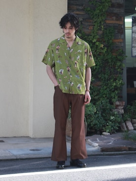 「schott（ショット）のアイテム」を使った、yutakaさん（メンズ・173cm）の秋コーディネート