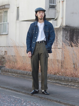 「m47」｜「アイテム（その他）」を使った、yutakaさん（メンズ・173cm）の冬コーディネート