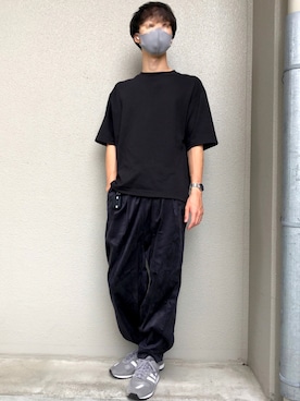 「カフスイージーパンツ」｜これしきさん（メンズ・177cm）の秋コーディネート