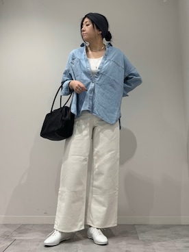 hanさん（レディース・162cm）の春コーディネート