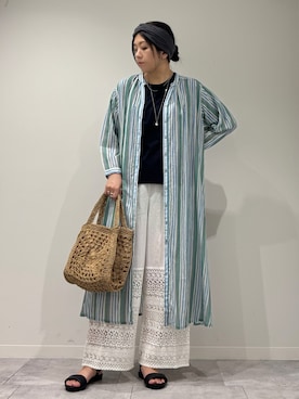 hanさん(レディース・162cm)の夏コーディネート