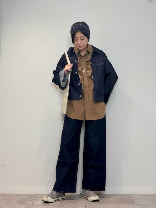 KURO / クロ】DENSE ONE WASH/ビンテージオーバーサイズデニム