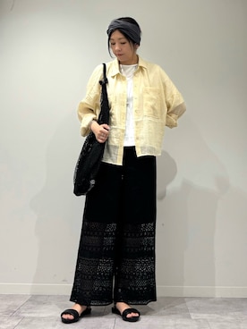 「collex（コレックス）のアイテム」を使った、hanさん（レディース・162cm）の夏コーディネート