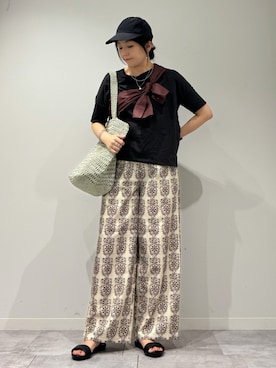 「collex（コレックス）のアイテム」を使った、hanさん（レディース・162cm）の夏コーディネート