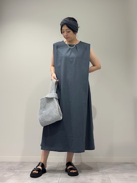 「collex（コレックス）のアイテム」を使った、hanさん（レディース・162cm）の夏コーディネート