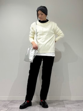 hanさん（レディース・162cm）の春コーディネート