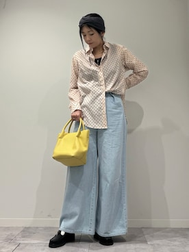 hanさん（レディース・162cm）の春コーディネート