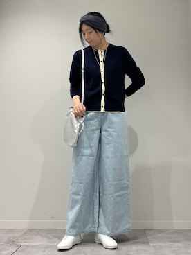 hanさん（レディース・162cm）の春コーディネート