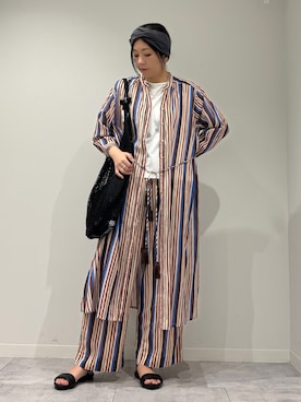 hanさん(レディース・162cm)の夏コーディネート