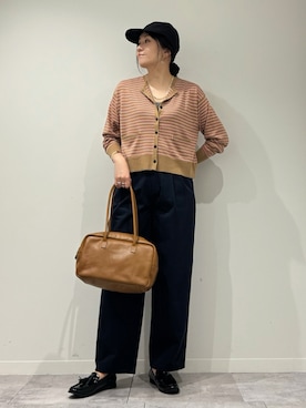 「collex（コレックス）のアイテム」を使った、hanさん（レディース・162cm）の秋コーディネート