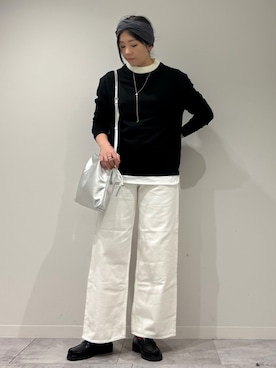 hanさん（レディース・162cm）の冬コーディネート