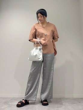 「collex（コレックス）のアイテム」を使った、hanさん（レディース・162cm）の夏コーディネート
