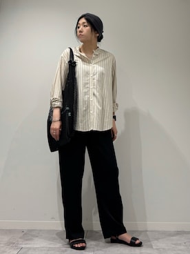hanさん（レディース・162cm）の春コーディネート