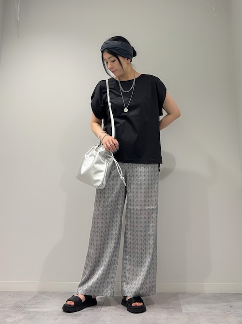 collex（コレックス） パンツ 小紋柄プリントパンツ レディース