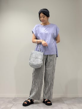 「collex（コレックス）のアイテム」を使った、hanさん（レディース・162cm）の夏コーディネート