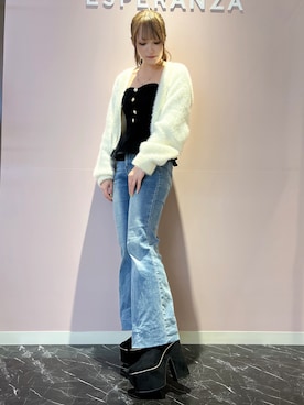 「ESPERANZA（エスペランサ）のアイテム」を使った、konoさん（レディース・147cm）の秋コーディネート