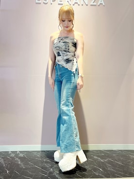 「ESPERANZA（エスペランサ）のアイテム」を使った、konoさん（レディース・147cm）の夏コーディネート