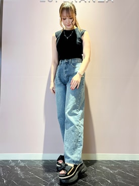 「ESPERANZA（エスペランサ）のアイテム」を使った、konoさん（レディース・147cm）の夏コーディネート