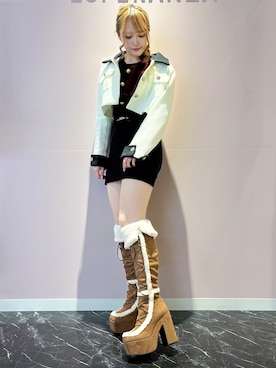 「ESPERANZA（エスペランサ）のアイテム」を使った、konoさん（レディース・147cm）の秋コーディネート