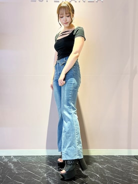 「ESPERANZA（エスペランサ）のアイテム」を使った、konoさん（レディース・147cm）の春コーディネート