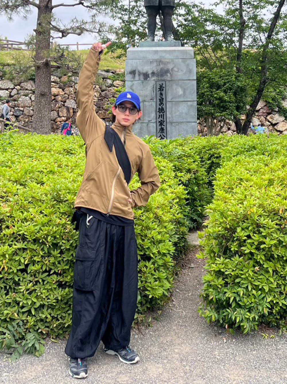 THE RERACS/ザ・リラクス　カットソー　Aラインクレリックポロシャツ THE RERACS│ザ・リラクス / RERACS CLERIC POLO SHIRT SHORT