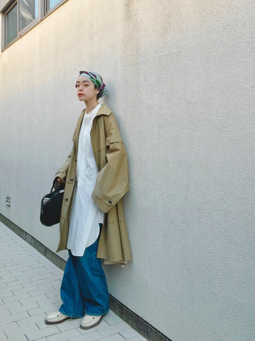 ＜&RC＞バンドカラーシャツ　カレンソロジー カレンソロジー 〈&RC〉バンドカラーシャツ カレンソロジー〈&RC