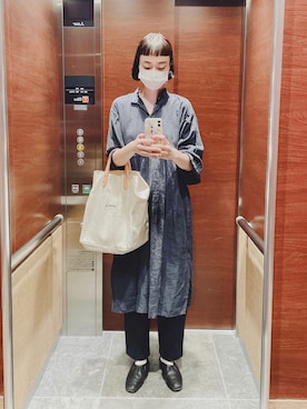 「POOL（プール）のアイテム」を使った、Kanocoさん（レディース・170cm）の秋コーディネート