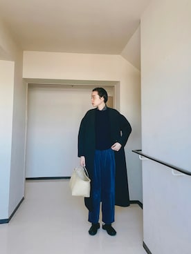 「JOURNAL STANDARD LUXE（ジャーナルスタンダード　ラックス）のアイテム」を使った、Kanocoさん（レディース・170cm）の冬コーディネート