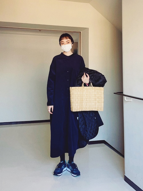 セール】【WEB限定】コーデュロイシャツワンピース（シャツワンピース