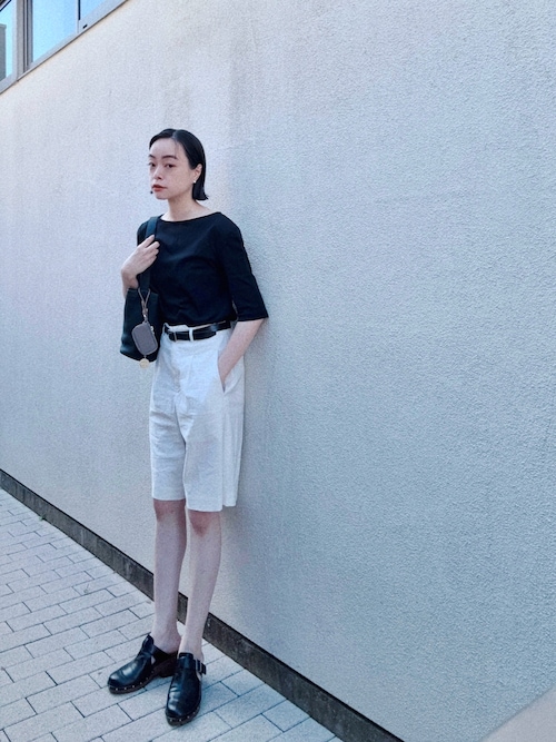 「6(ロク)の<OE>SABOT SANDALS/シューズ(その他シューズ)」を使った、Kanocoさん(レディース・170cm)の秋コーディネート
