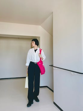 「Steven Alan（スティーブンアラン）のアイテム（その他シューズ）」を使った、Kanocoさん（レディース・170cm）の秋コーディネート