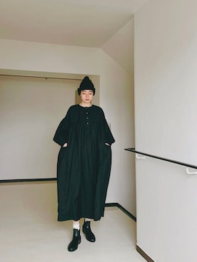 「PUAL CE CIN（ピュアルセシン）のアイテム」を使った、Kanocoさん（レディース・170cm）の秋コーディネート