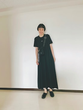 「Mochi（モチ）のアイテム」を使った、Kanocoさん（レディース・170cm）の夏コーディネート