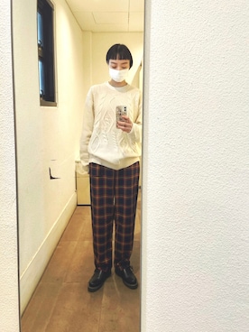 「Steven Alan（スティーブンアラン）のアイテム（その他シューズ）」を使った、Kanocoさん（レディース・170cm）の秋コーディネート
