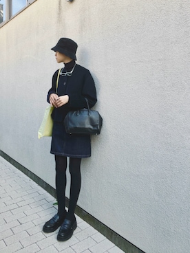 「アイテム（パンプス）」を使った、Kanocoさん（レディース・170cm）の秋コーディネート