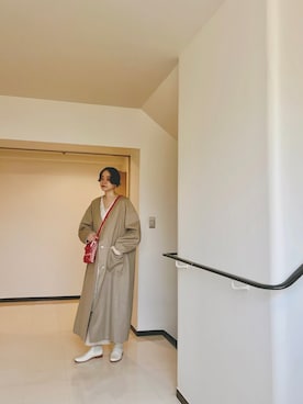「M_（エムアンダーバー）のアイテム（ワンピース）」を使った、Kanocoさん（レディース・170cm）の秋コーディネート