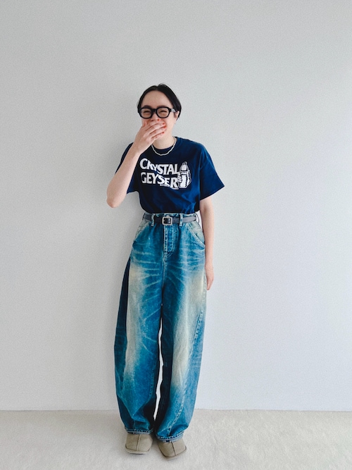 Kanoco｜mina perhonenのデニムパンツを使ったコーディネート - WEAR