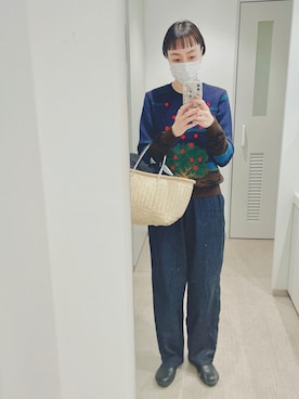 「Johnbull（ジョンブル）のアイテム」を使った、Kanocoさん（レディース・170cm）の冬コーディネート