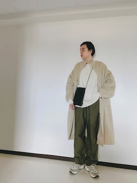 「VACHEMENT（ヴァシュモン）のアイテム（ジャケット/アウター）」を使った、Kanocoさん（レディース・170cm）の冬コーディネート