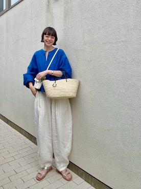 「ARTS & SCIENCE（アーツアンドサイエンス）のアイテム」を使った、Kanocoさん（レディース・170cm）の夏コーディネート