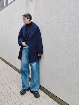 「THE YOn（ザヨン）のアイテム」を使った、Kanocoさん（レディース・170cm）の冬コーディネート