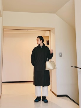 「PUAL CE CIN（ピュアルセシン）のアイテム（ジャケット/アウター）」を使った、Kanocoさん（レディース・170cm）の冬コーディネート