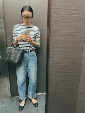 「IENA（イエナ）のアイテム」を使った、Kanocoさん（レディース・170cm）の春コーディネート