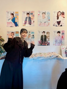 「アイテム（ローファー）」を使った、Kanocoさん（レディース・170cm）の秋コーディネート