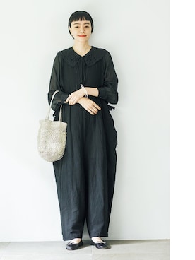 「JOURNAL STANDARD LUXE（ジャーナルスタンダード　ラックス）のアイテム」を使った、Kanocoさん（レディース・170cm）の夏コーディネート
