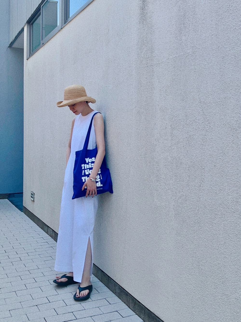 レオニ ラフィアハット  タキマキさんコーデ ラフィアハットを使った人気ファッションコーディネート - WEAR