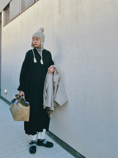 ワンピース suzuki takayuki puff-sleeve shirt dress suzuki takayuki（スズキタカユキ）の「puff-sleeve shirt dress