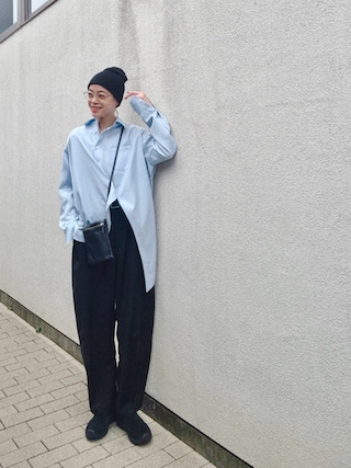 「MERRELL(メレル)のジャングル モック(スリッポン)」を使った、Kanocoさん(レディース・170cm)の秋コーディネート